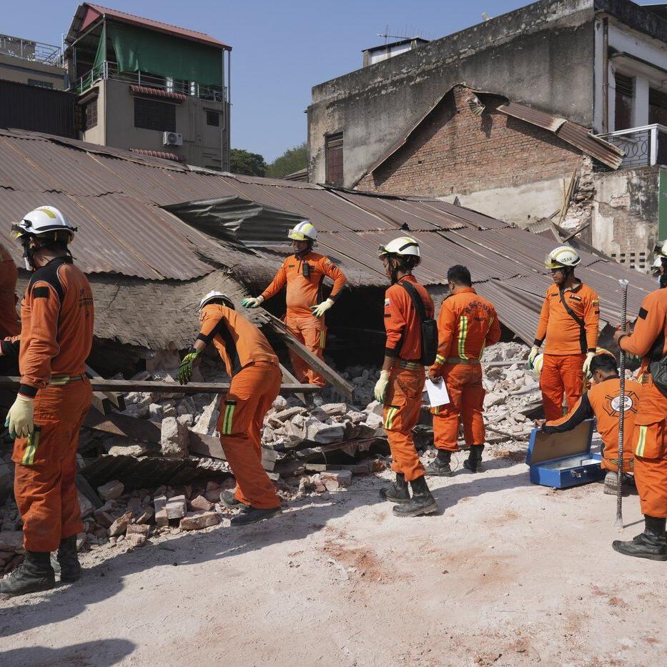 Survivors still being found from Myanmar earthquake, but hopes begin to fade as deaths exceed 2,700
